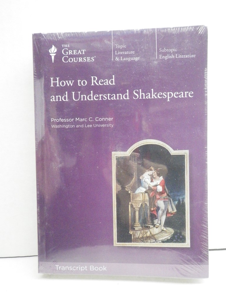 Image 0 of The Great Courses How to Read and Understand Shakespeare Transcript Book
