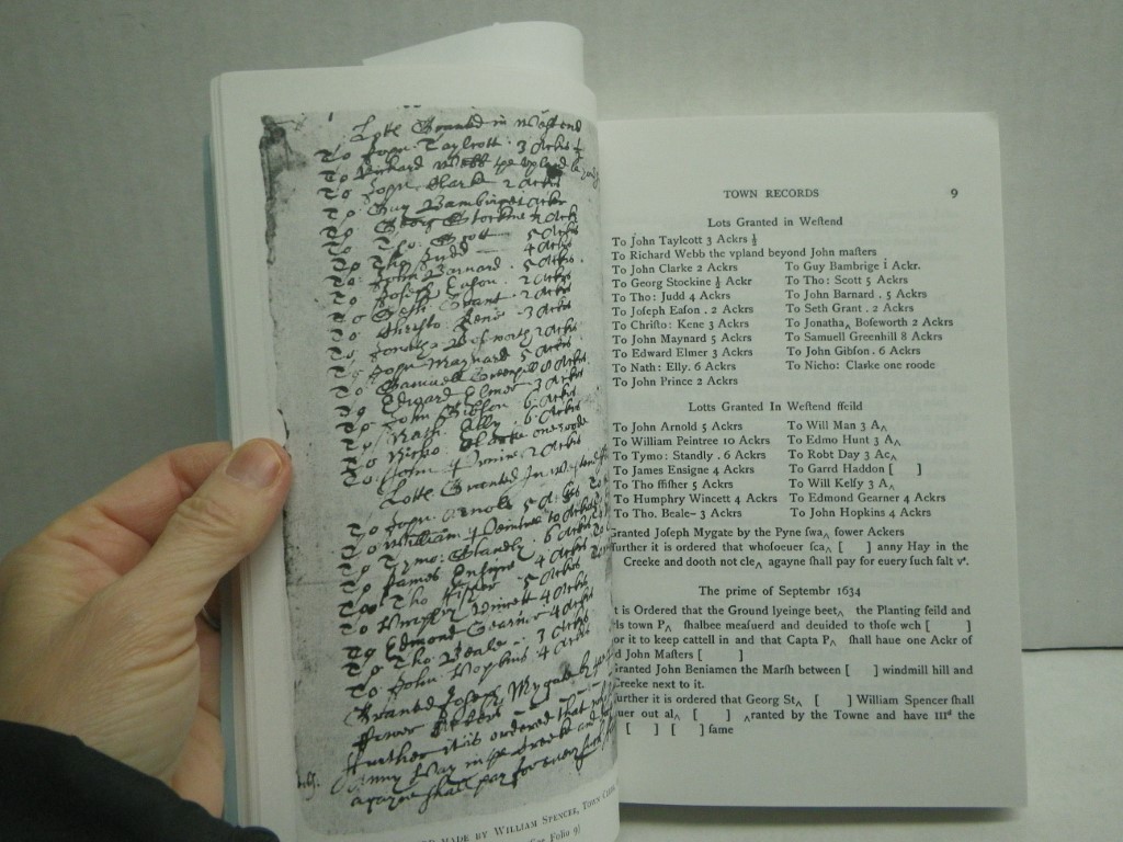 Image 4 of Records of the Town of Cambridge (Formerly Newetowne) Massachusetts, 1630-1703