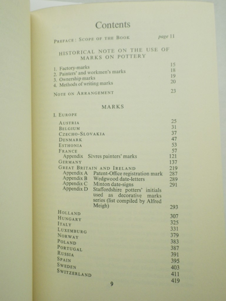 Image 2 of Handbook of Pottery and Porcelain Marks