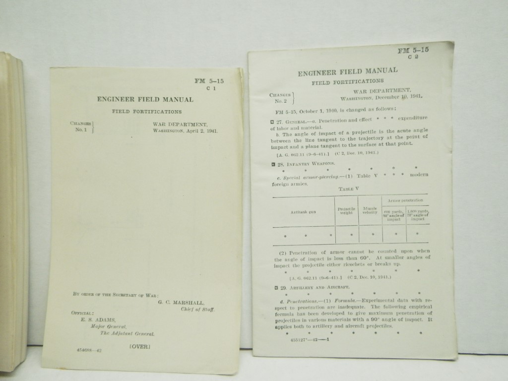 Image 3 of FM 5-15 Engineer Field Manual:  Field Fortifications