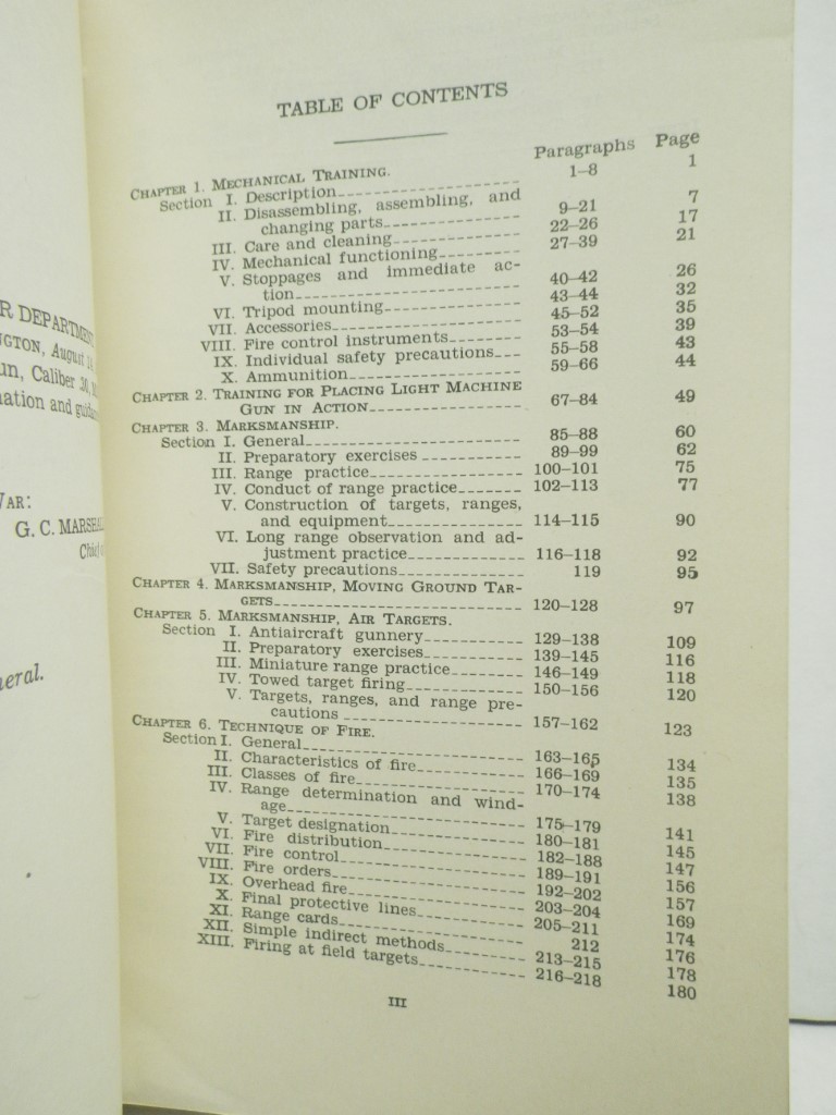 Image 2 of FM 23-45 Basic Field Manual:  Browning Machine Gun, Caliber .30, M1919A4, Ground
