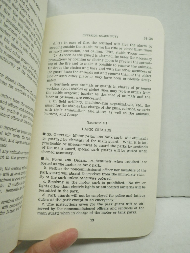 Image 3 of FM 26-5  Basic Field Manual:  Interior Guard Duty