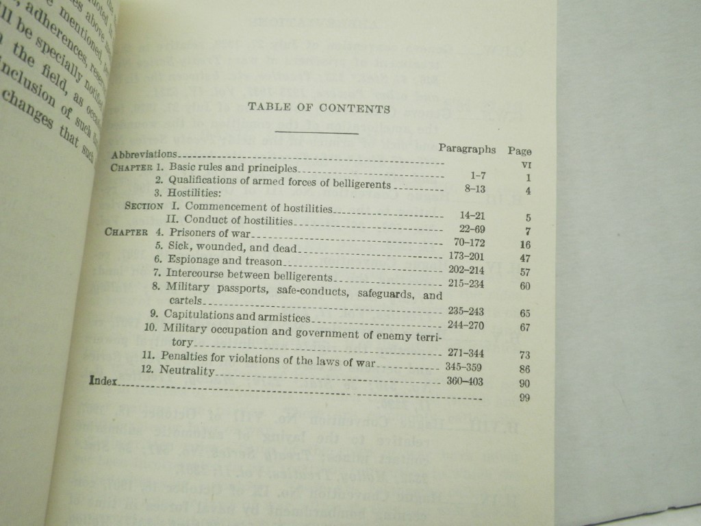 Image 2 of FM 27-10 Basic Field Manual:  Rules of Land Warfare