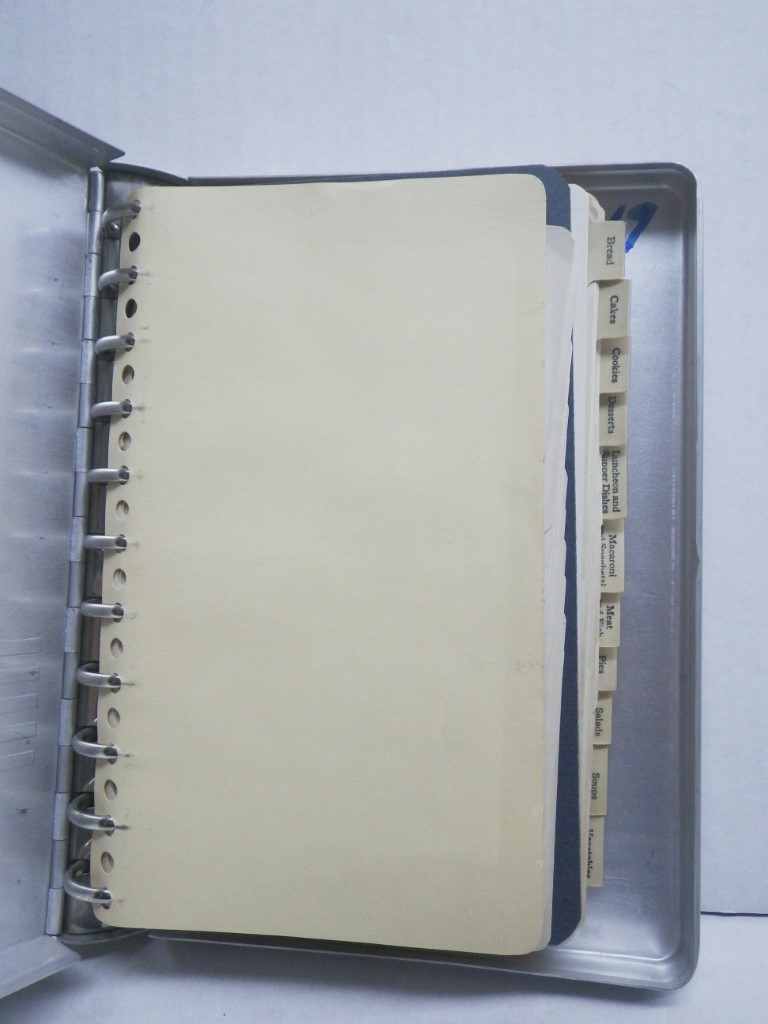 Image 3 of Balance Recipes by Pillsbury 1933, aluminum case/cover