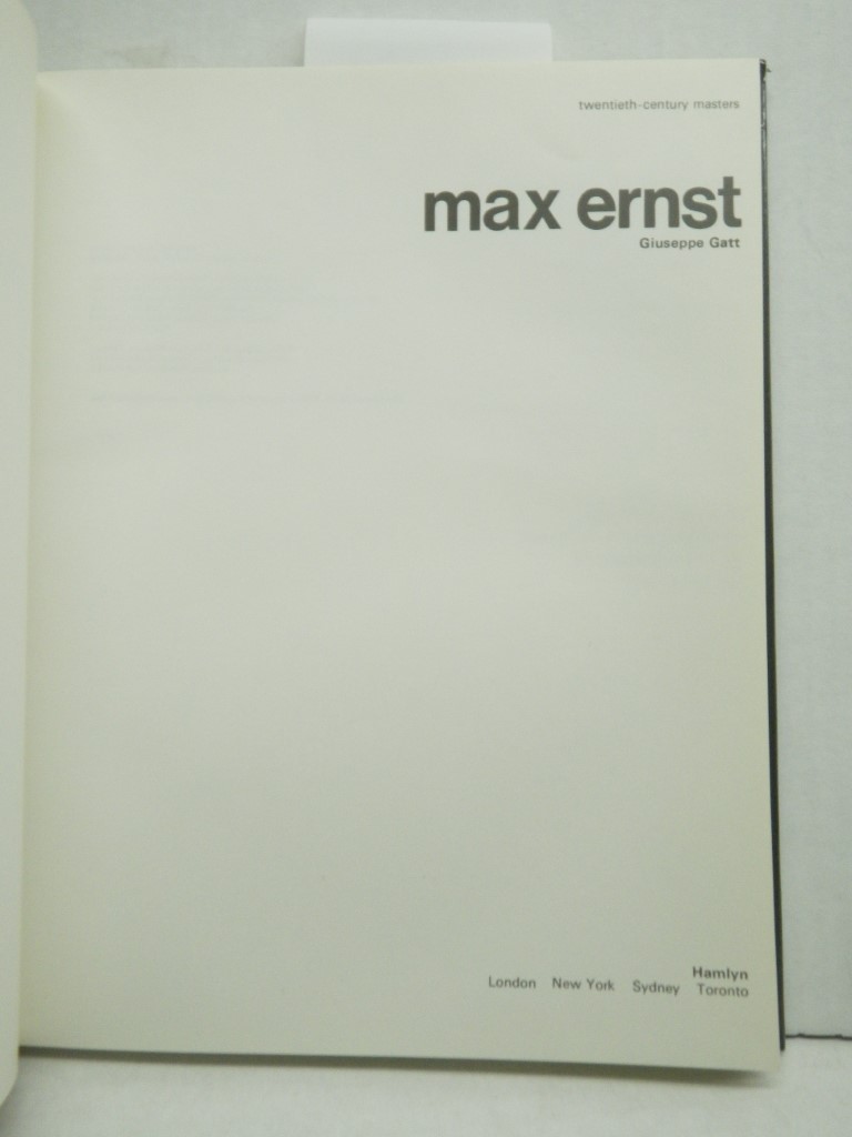 Image 1 of Max Ernst (Twentieth-century masters)