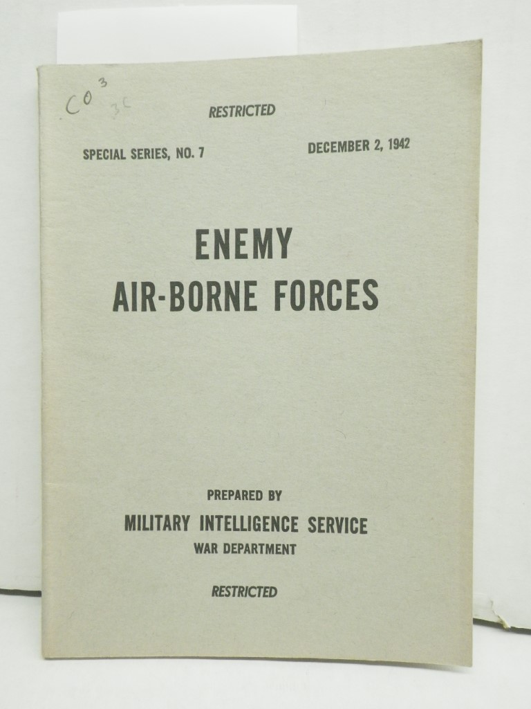 Special Series, No.7 Restricted Enemy Air-Borne Forces