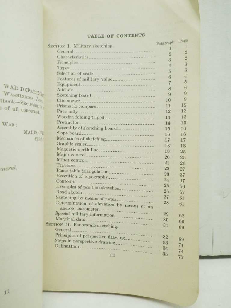 Image 2 of FM 21-35  Field Service Pocketbook:  Sketching