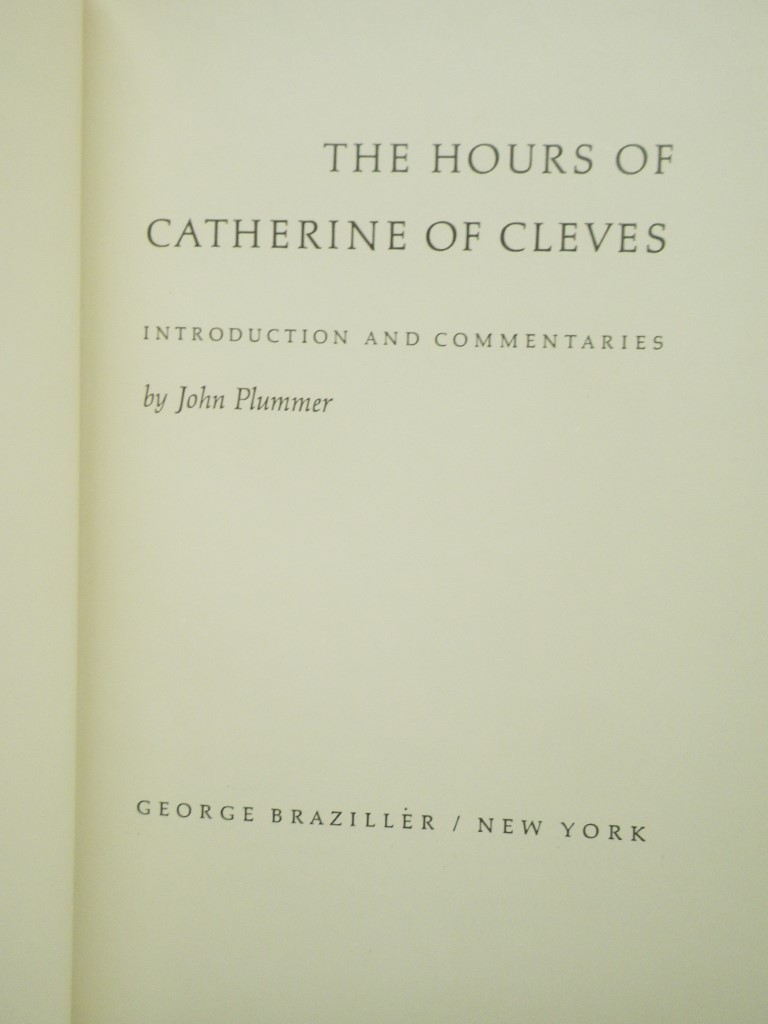 Image 1 of The Hours of Catherine of Cleves