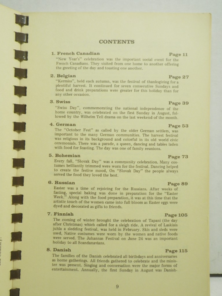 Image 2 of The Ethnic Epicure:  A Treasury of Old World Wisconsin Recipes Volume I