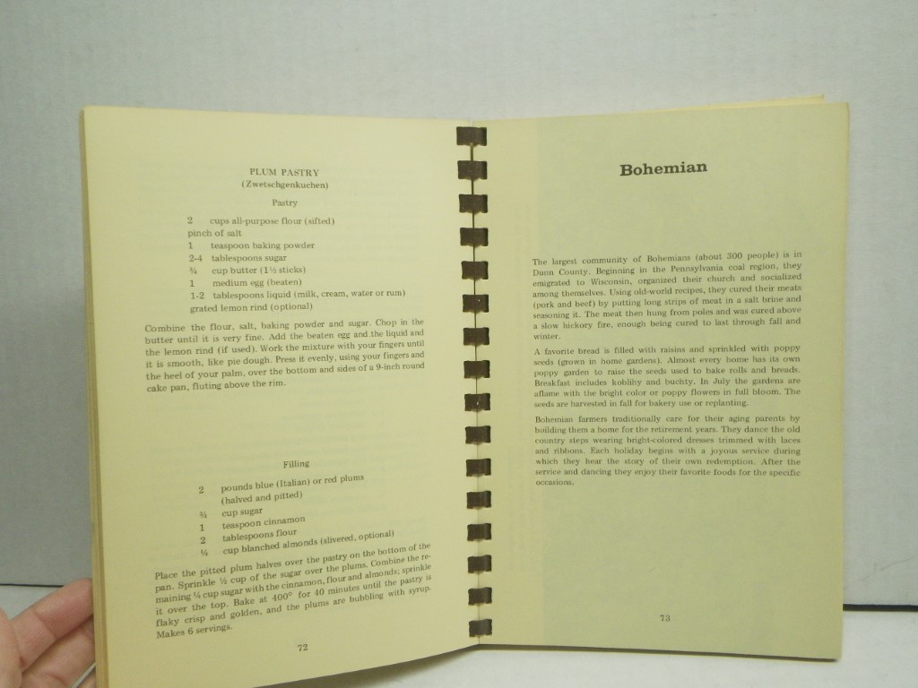 Image 3 of The Ethnic Epicure:  A Treasury of Old World Wisconsin Recipes Volume I