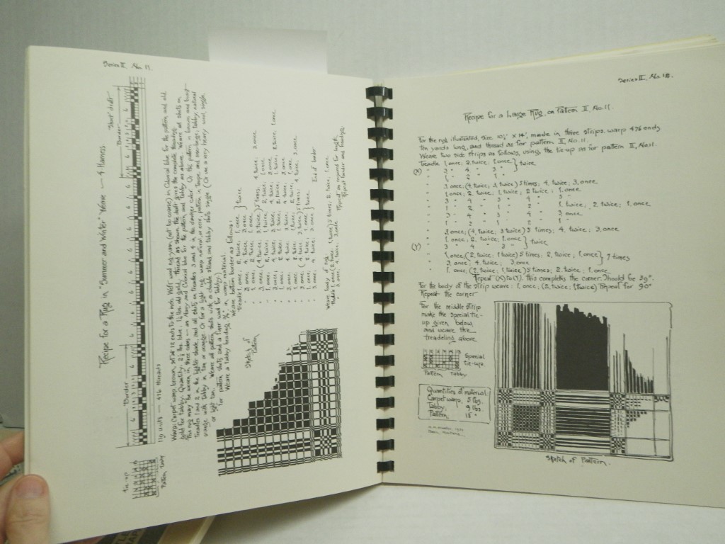 Image 3 of Mary Meigs Atwater Recipe Book: Patterns for Handweavers