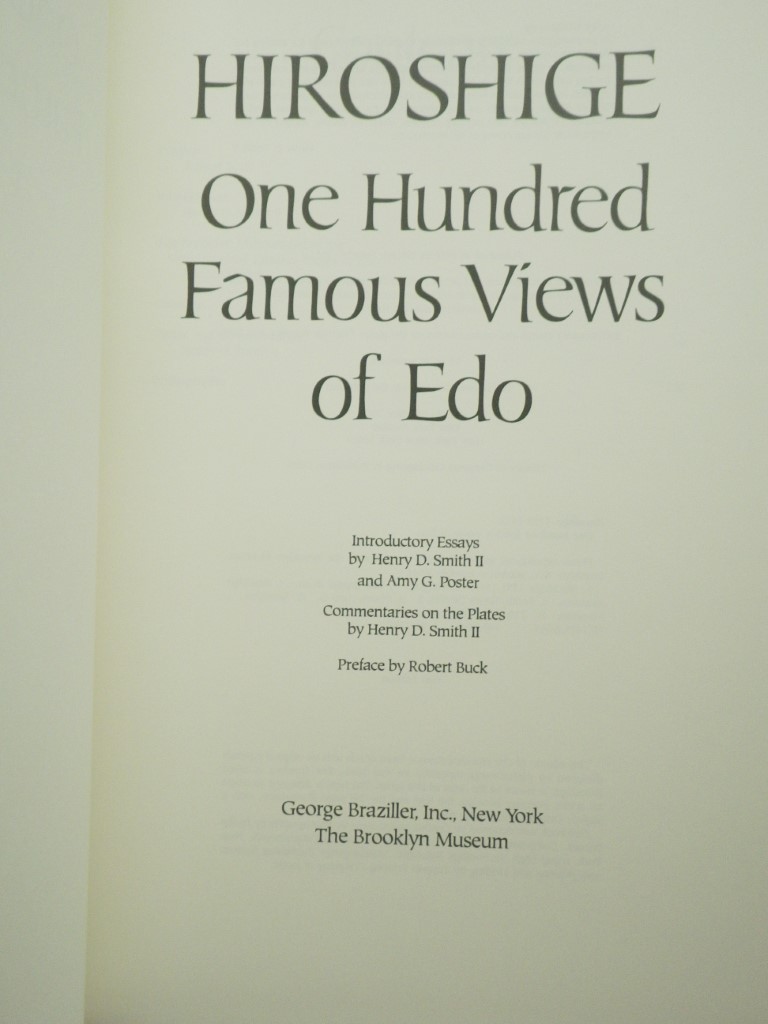 Image 1 of Hiroshige: One Hundred Famous Views of Edo