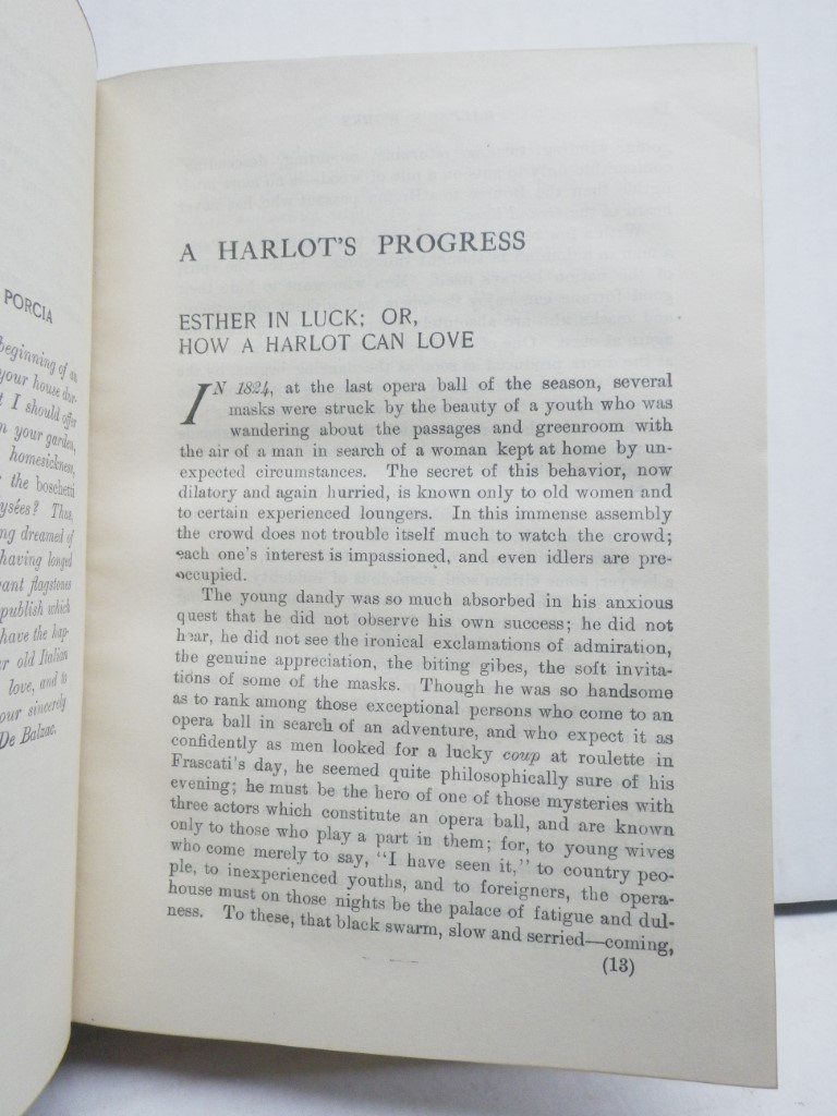 Image 5 of 9 Volumes of 25 Volume Set:  Honore de Balzac  (Volumes III through XI)