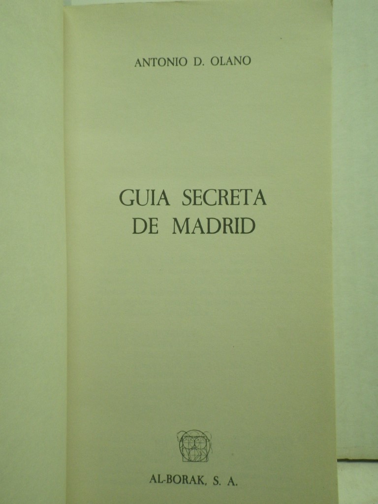 Image 1 of Guia secreta de Madrid (Spanish Edition)