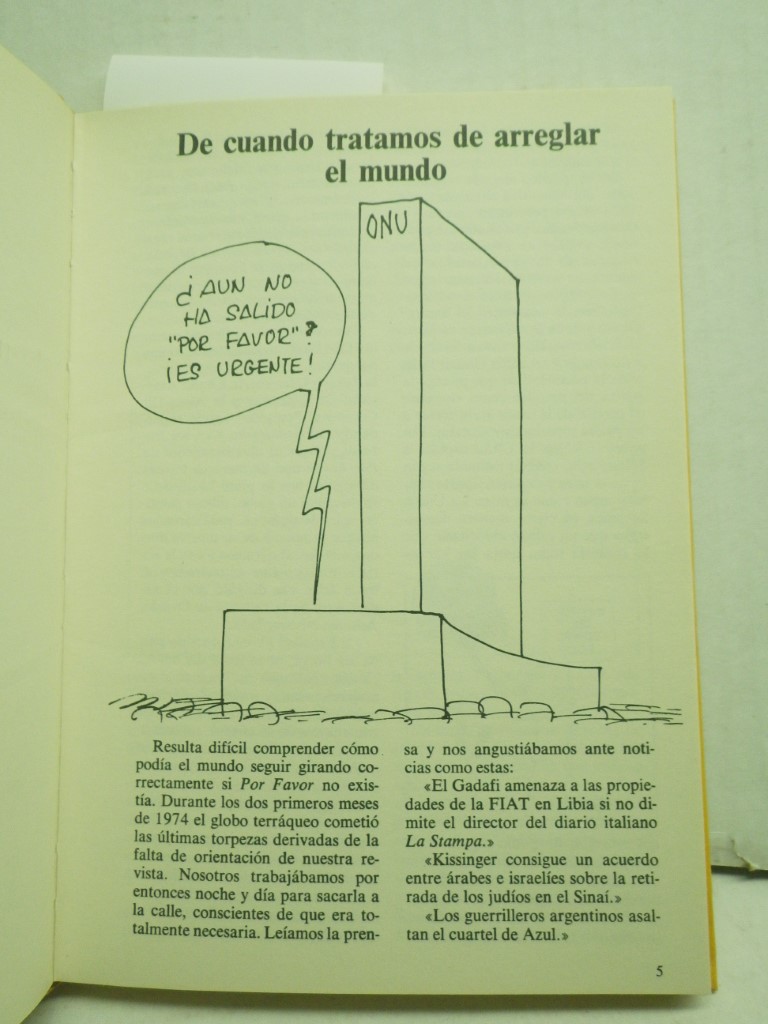 Image 2 of Lo Mejor De Por Favor (tomo 1)- 1974:  Espans se queda Sola