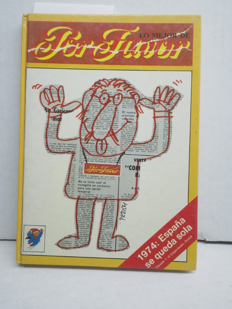 Image 0 of Lo Mejor De Por Favor (tomo 1)- 1974:  Espans se queda Sola