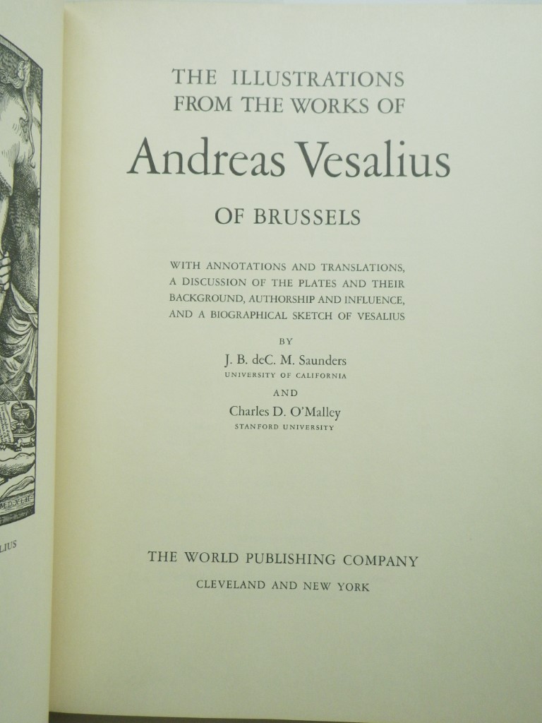 Image 1 of Visalius:  The Illustrations From His Works