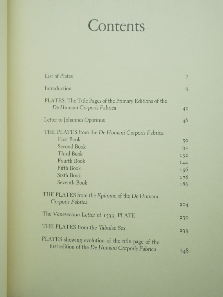 Image 2 of Visalius:  The Illustrations From His Works