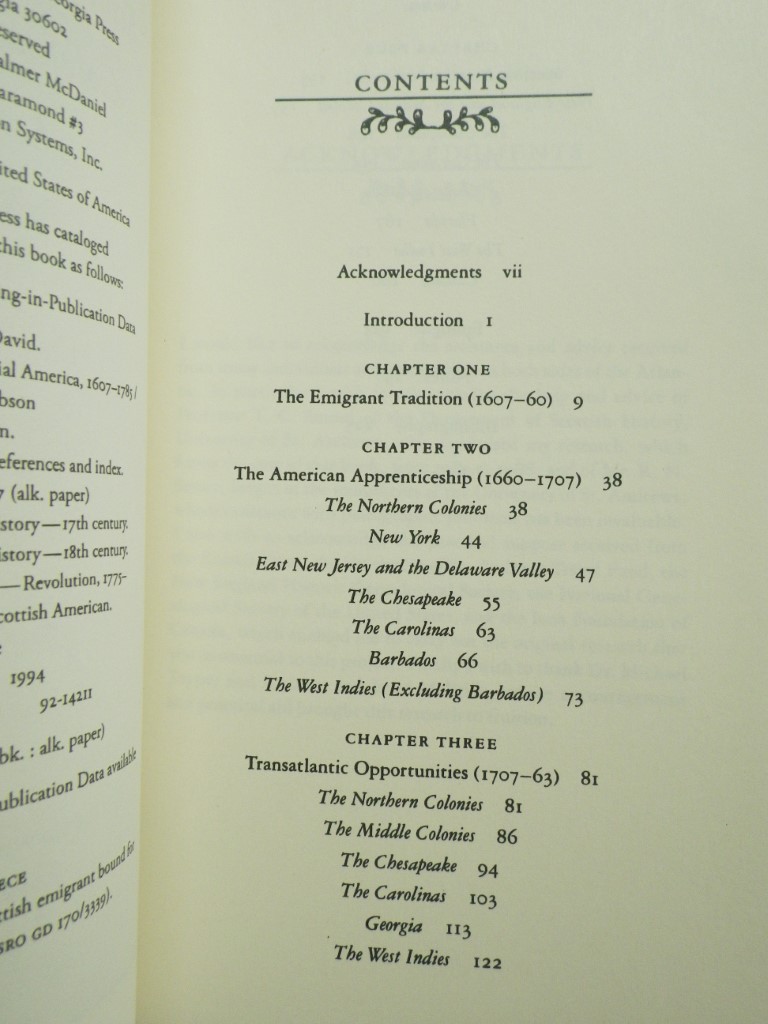 Image 2 of Scottish Emigration to Colonial America, 1607–1785