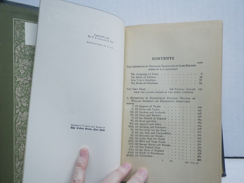 Image 3 of Harvard Classics (50 Volumes + Lectures = 51 Volume set)