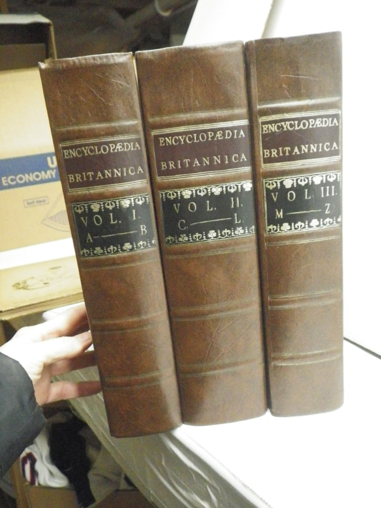 Encyclopaedia Britannica 1771 (3 Volume complete Facsimile)
