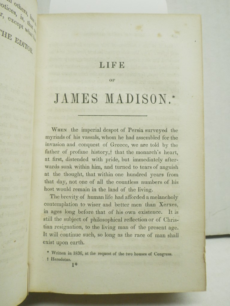 Image 4 of The Lives of James Madison, the Fourth President of the United States and James 