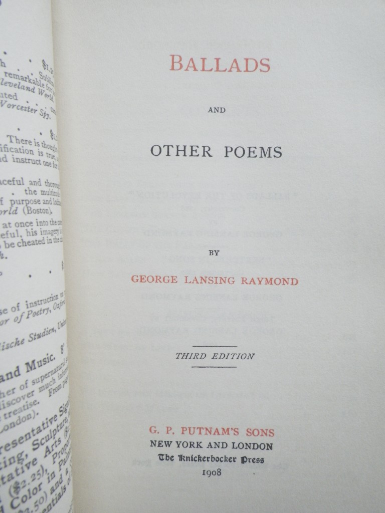 Image 1 of Ballads and Other Poems