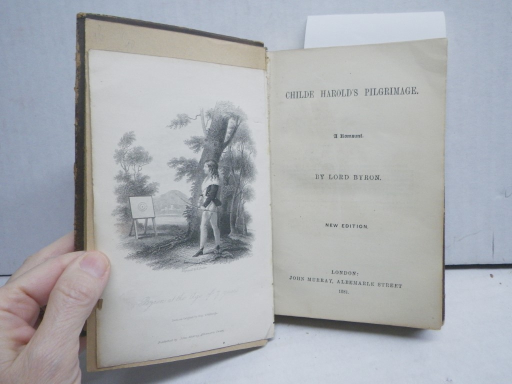 Image 2 of Childe Harold's Pilgrimage.  A Romaunt.