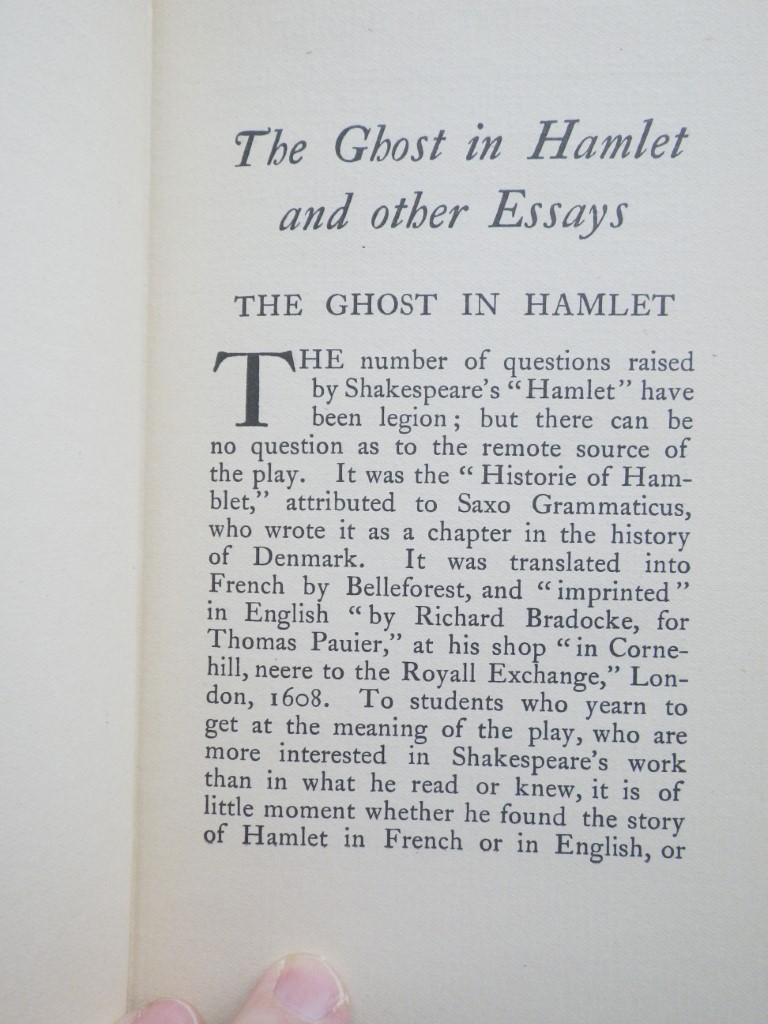 Image 3 of The Ghost in Hamlet and Other Essays
