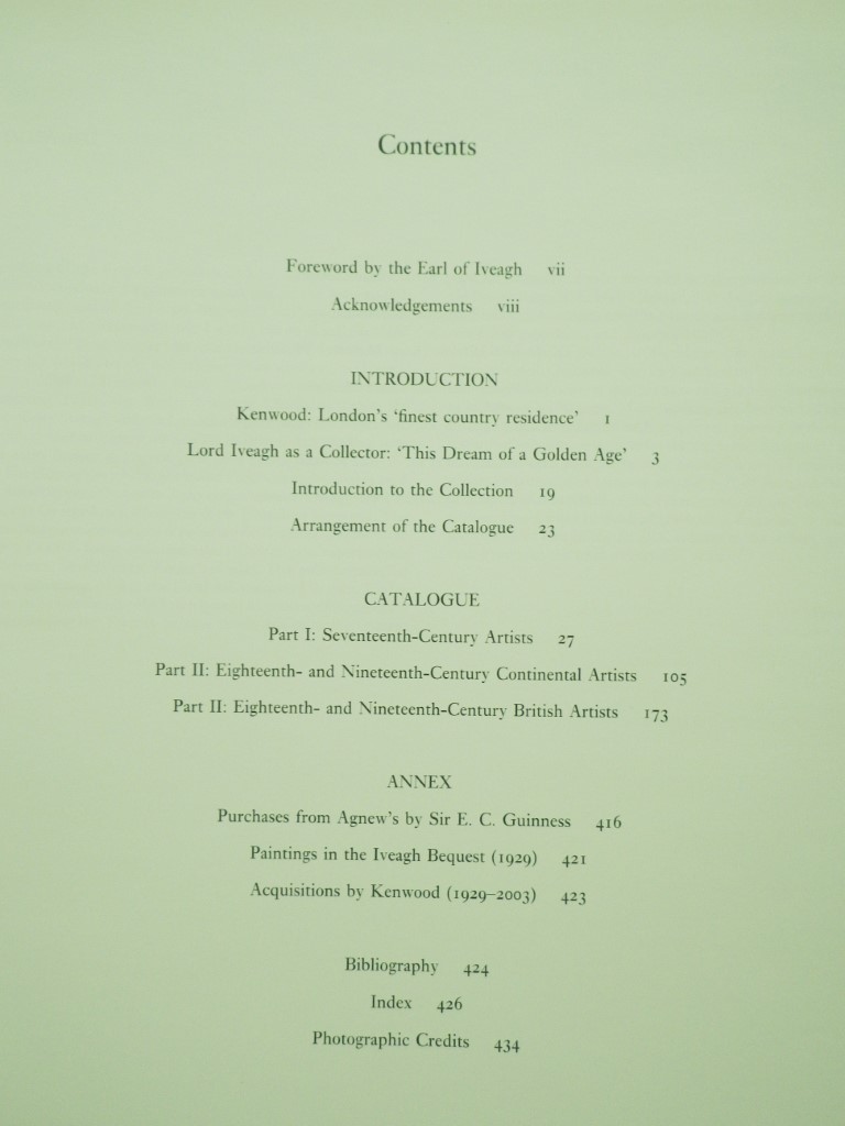 Image 2 of Kenwood: Paintings in the Iveagh Bequest (English Heritage)