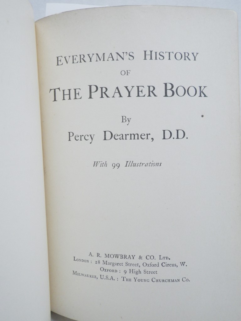 Image 2 of EVERYMAN'S HISTORY OF THE PRAYERBOOK