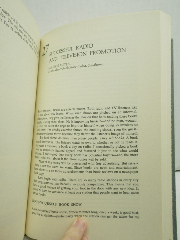 Image 3 of A Manual on Bookselling