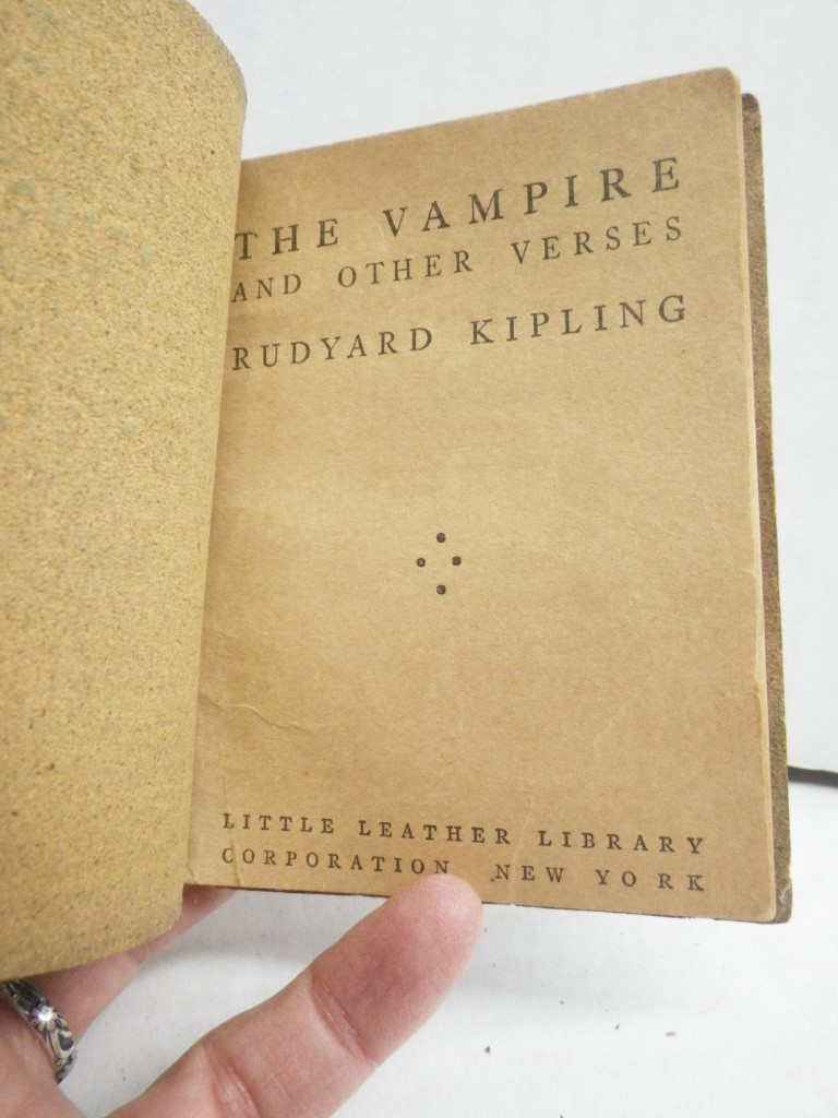 Image 1 of Vampire and Other Verses