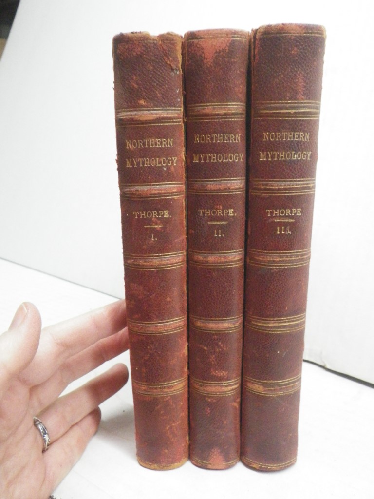 Image 0 of NORTHERN MYTHOLOGY OF SCANDINAVIA, NORTH GERMANY, AND NETHERLANDS, 3 volumes