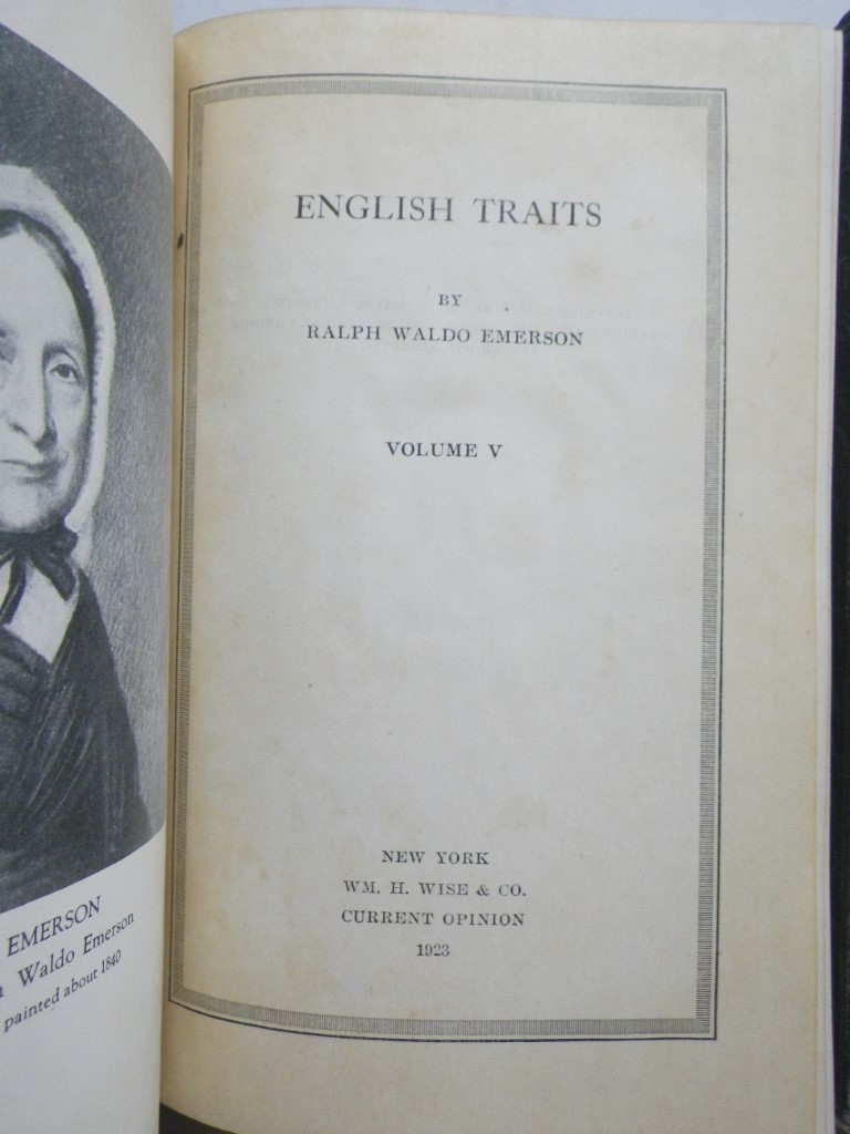 Image 3 of Emerson's Complete Writings, 3 volumes, Wise publisher