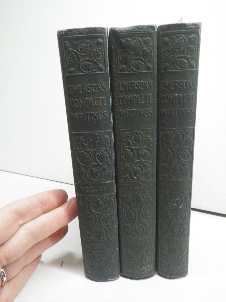 Image 0 of Emerson's Complete Writings, 3 volumes, Wise publisher