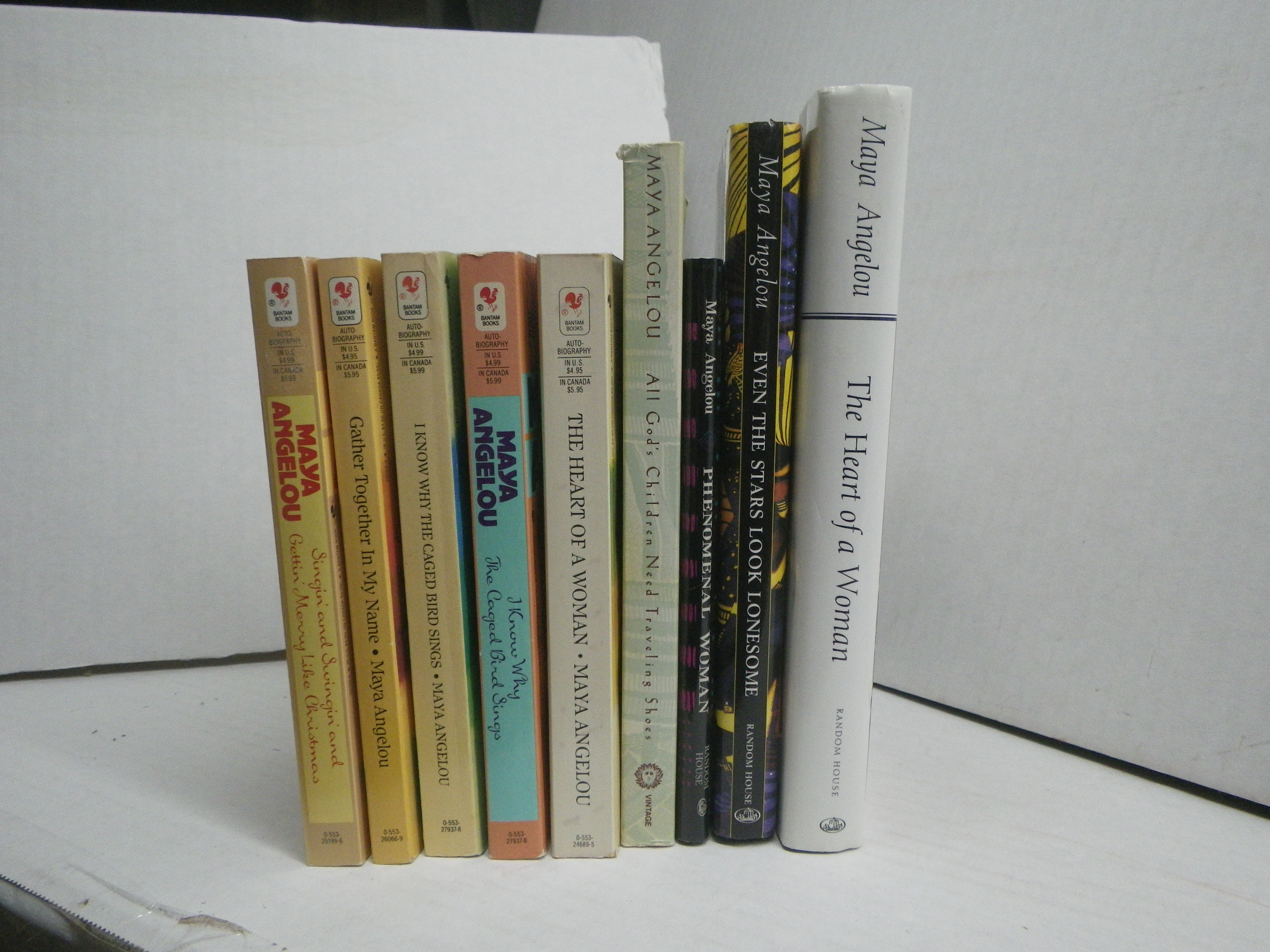Image 0 of Lot of 9 Maya Angelou, 6 PB, 3 HC