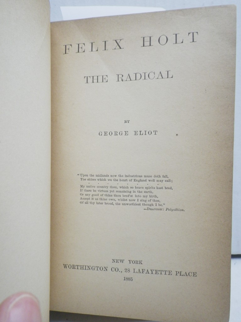 Image 1 of Felix Holt, the Radical