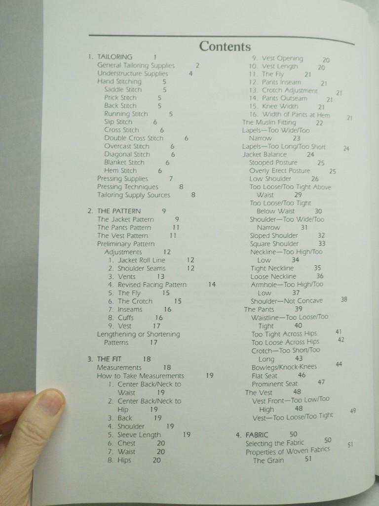 Image 2 of Classic Tailoring Techniques: A Construction Guide for Men's Wear (F.I.T. Collec