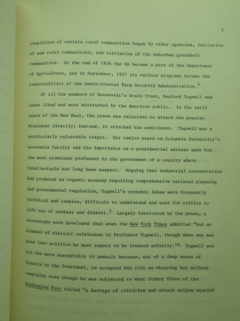 Image 3 of The Greenbelt Community Program: Reaction and Response