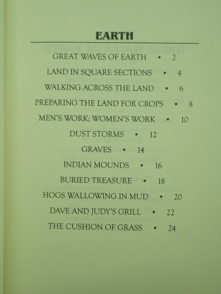 Image 2 of Earth, Air, Fire, Water: Recollections of an Iowa Childhood, signed