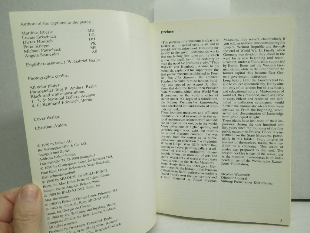 Image 1 of Staatliche Museen Preubischer Kulturbesitz: National gallery Berlin