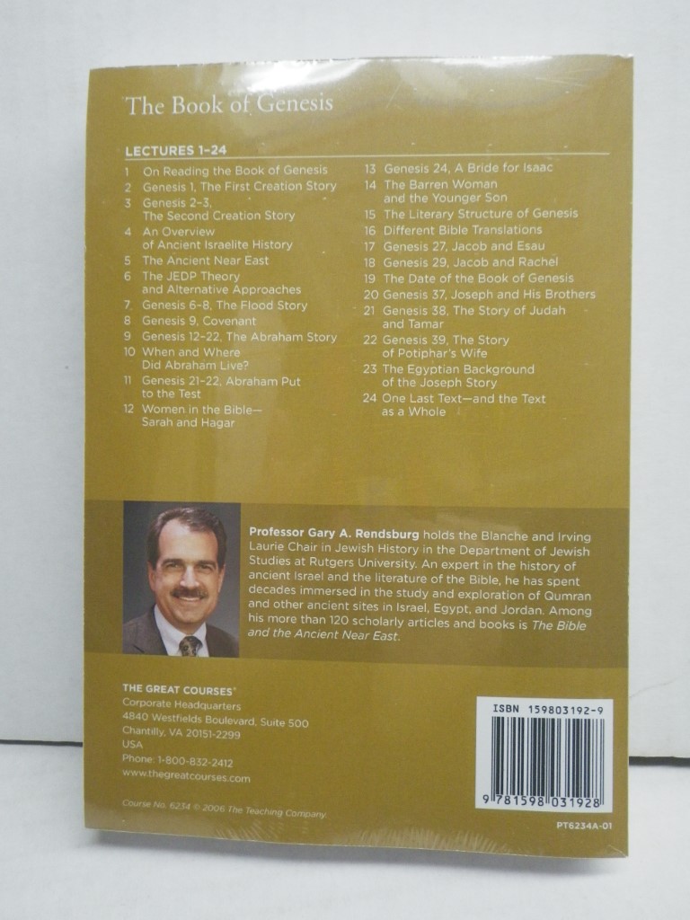 Image 1 of The Book of Genesis - Transcript Book