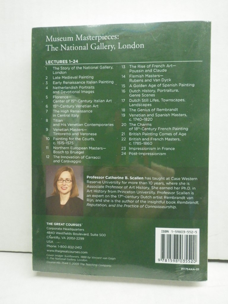 Image 1 of Museum Masterpieces; The National Gallery, London, transcript PB