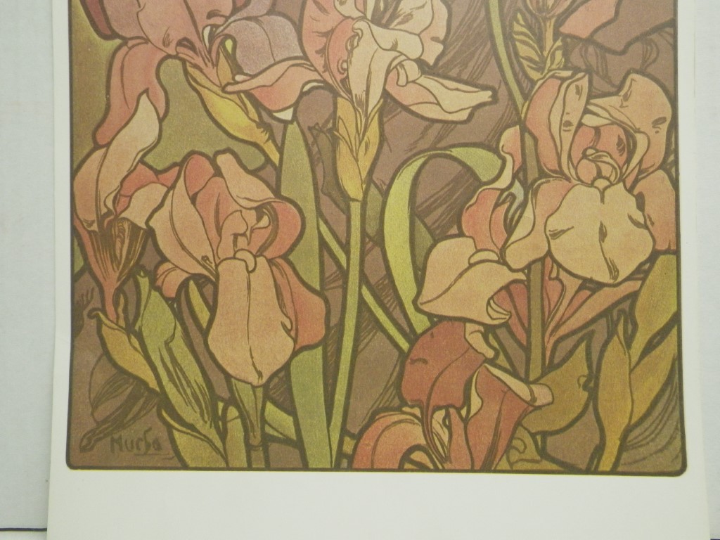 Image 1 of Mucha Poster, 27x10