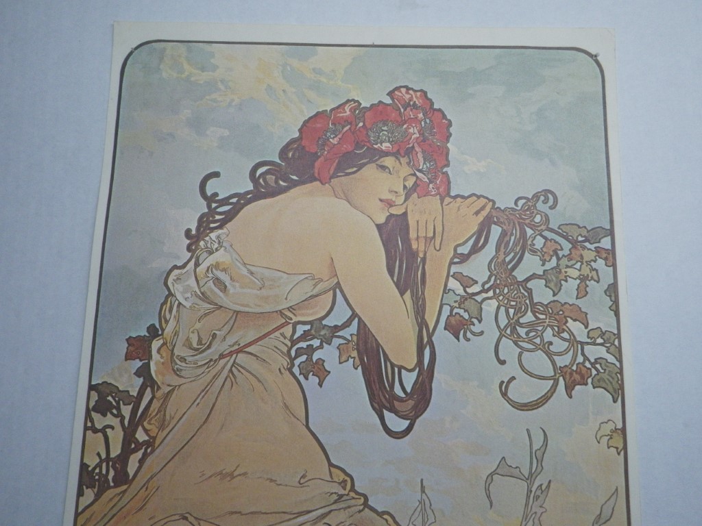 Image 2 of Mucha Poster, 27x13