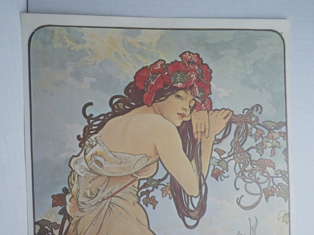Image 3 of Mucha Poster, 27x13