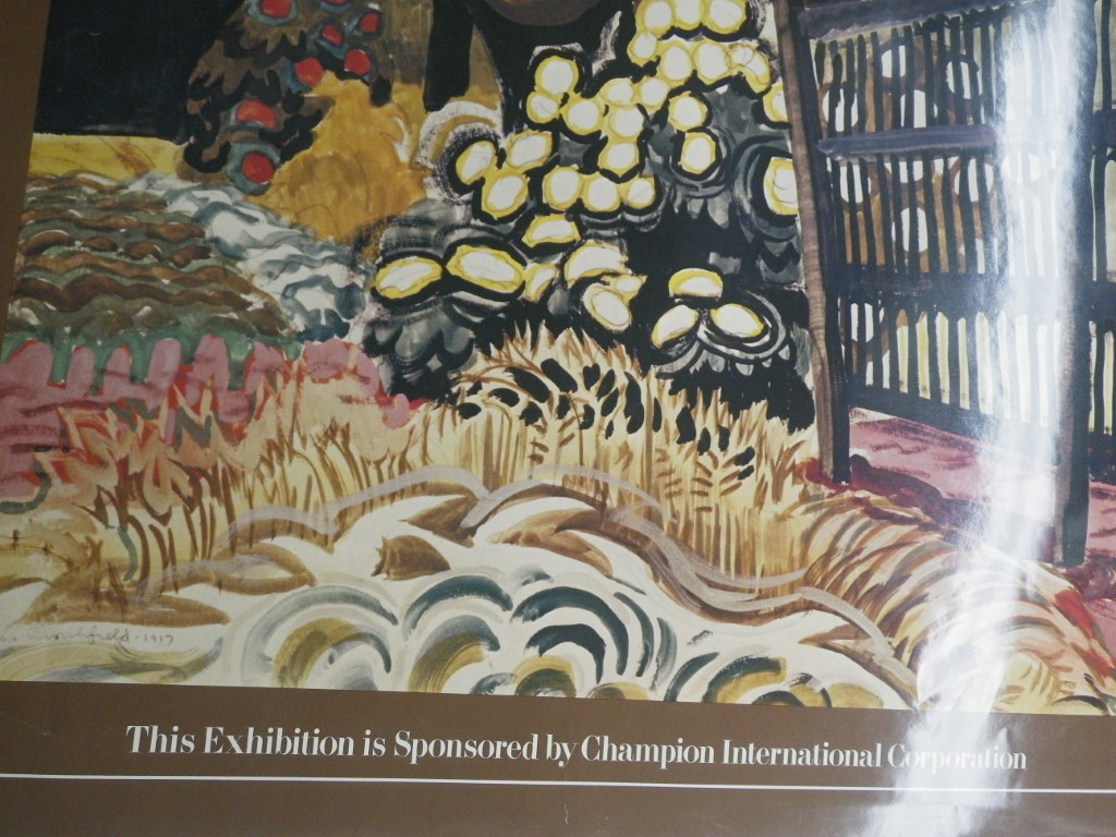 Image 1 of Charles Burchfield Poster, 34x 24