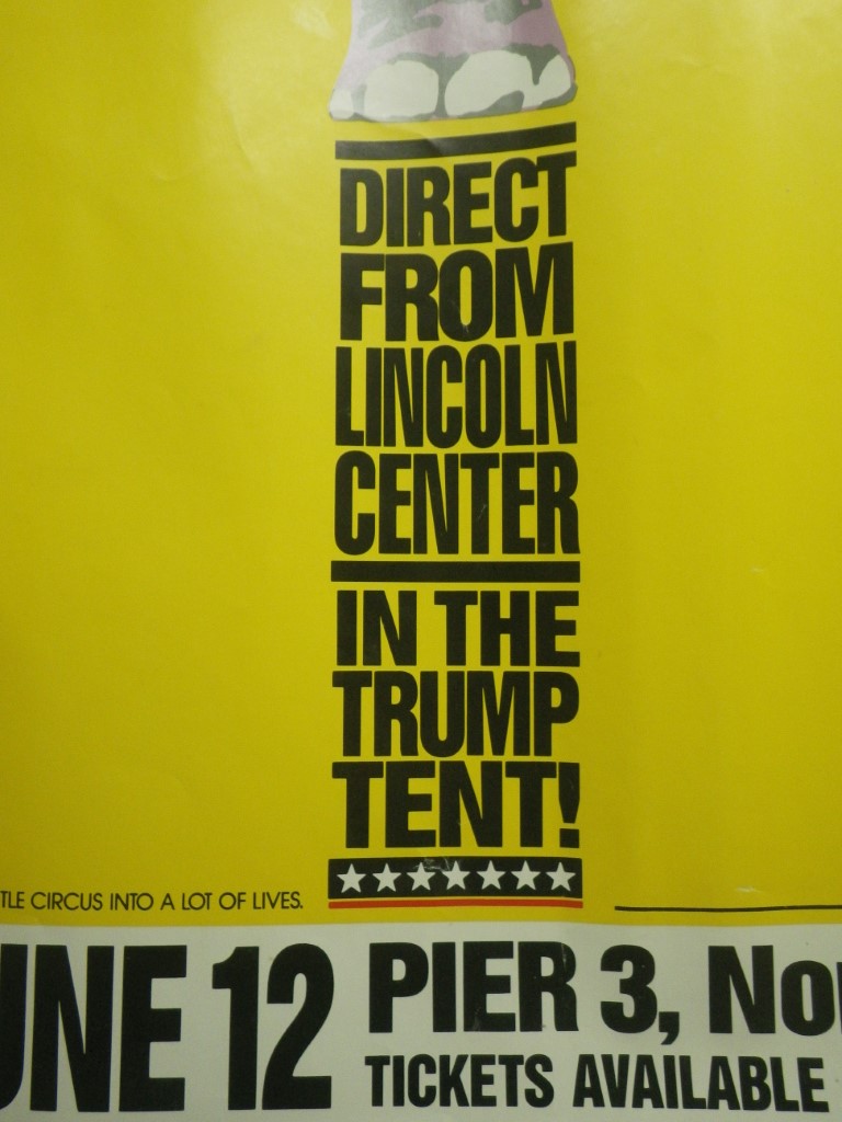 Image 1 of Big Apple Circus Poster, 35x 23