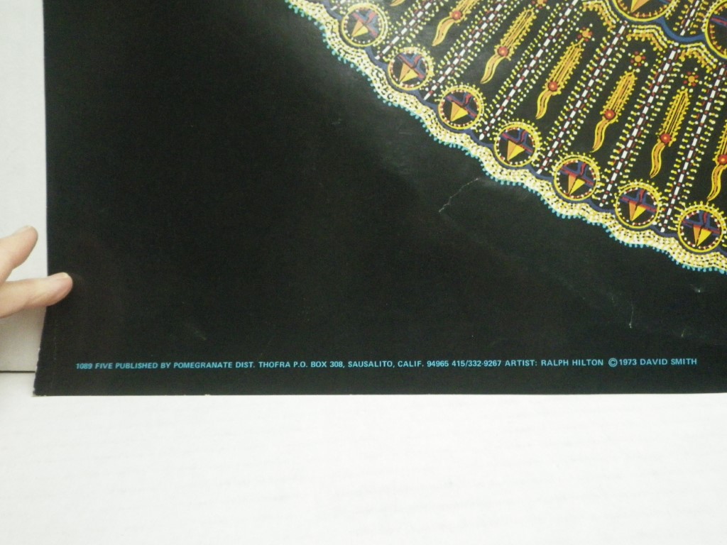 Image 3 of Black Light Poster 1973, 31x 31